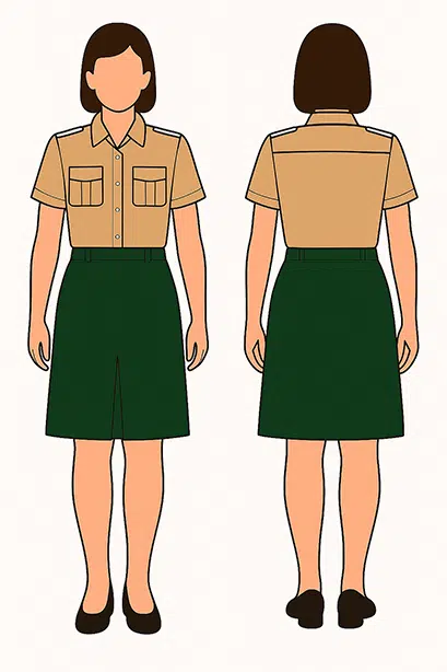 Desbravador Farda Feminino 1