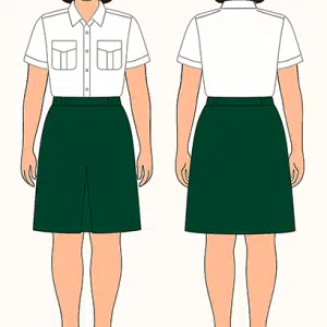 Saia Diretoria – Verde – Gabardine